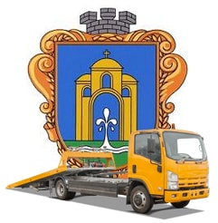 герб броваров с эвакуатором